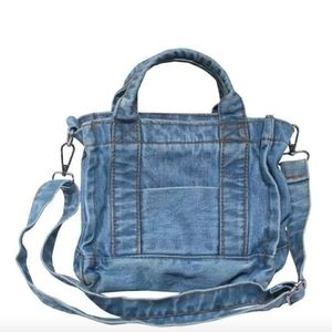 New Denim small bag